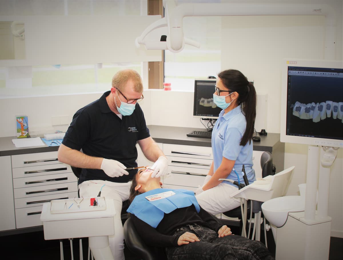Modern dental treatment room